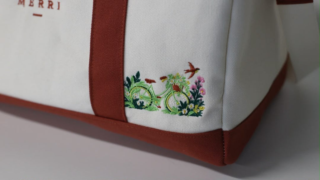 The Go Bag — Embroidered Canvas Weekender