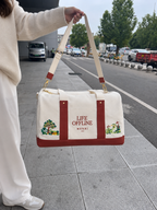 The Go Bag — Embroidered Canvas Weekender
