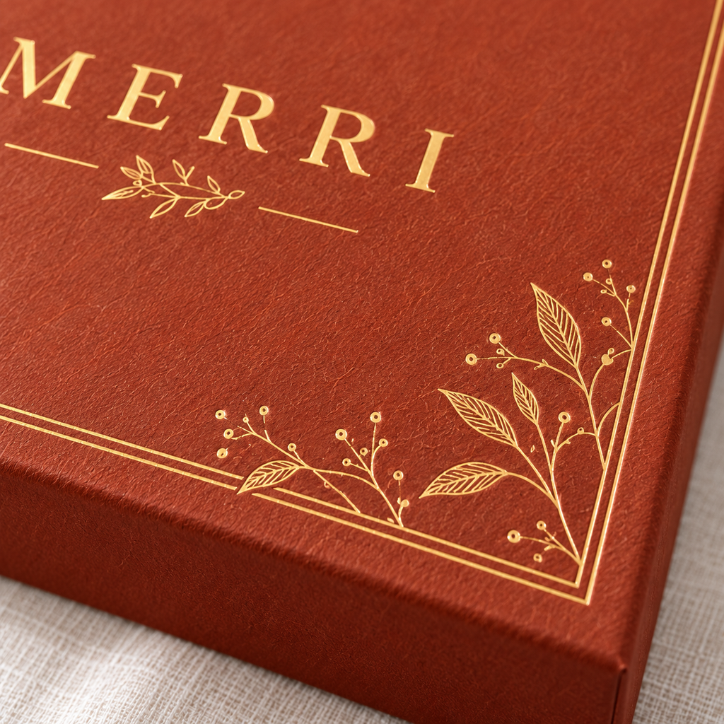 The Art of the Seal: Collector’s Edition, gold botanical lid close-up