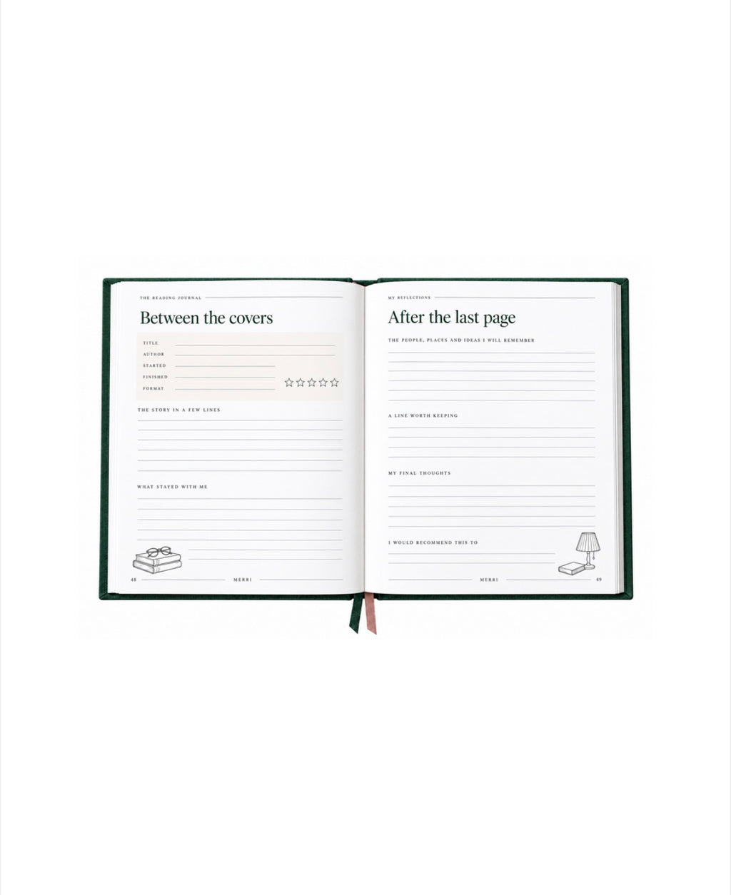 A Year in Books reading journal, photo 7