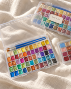 MERRI Watercolour Paint Set, shimmering palette